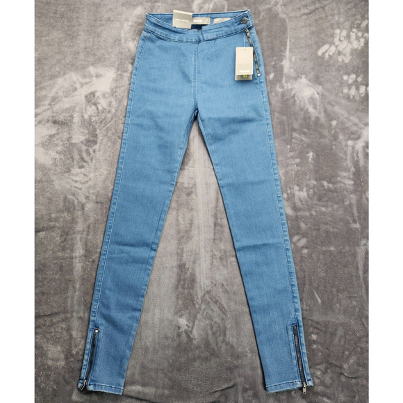 NWT Bench Urban Wear Womens Blue Skinny High Rise Jeans 27w - Picture 1 of 11